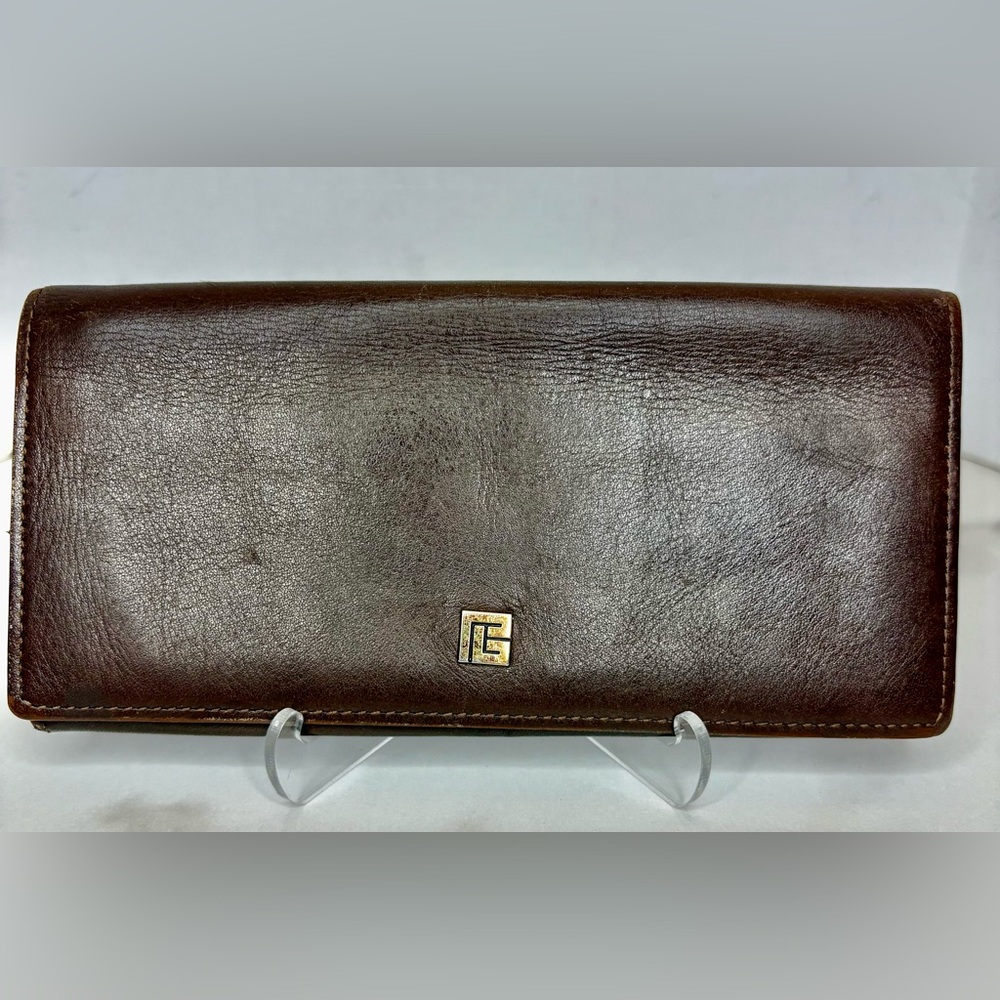 Pierre Balmain Brown Vintage Leather Wallet